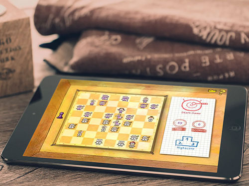 Mobile Solution - Black Eye Chess Fritz and Chesster